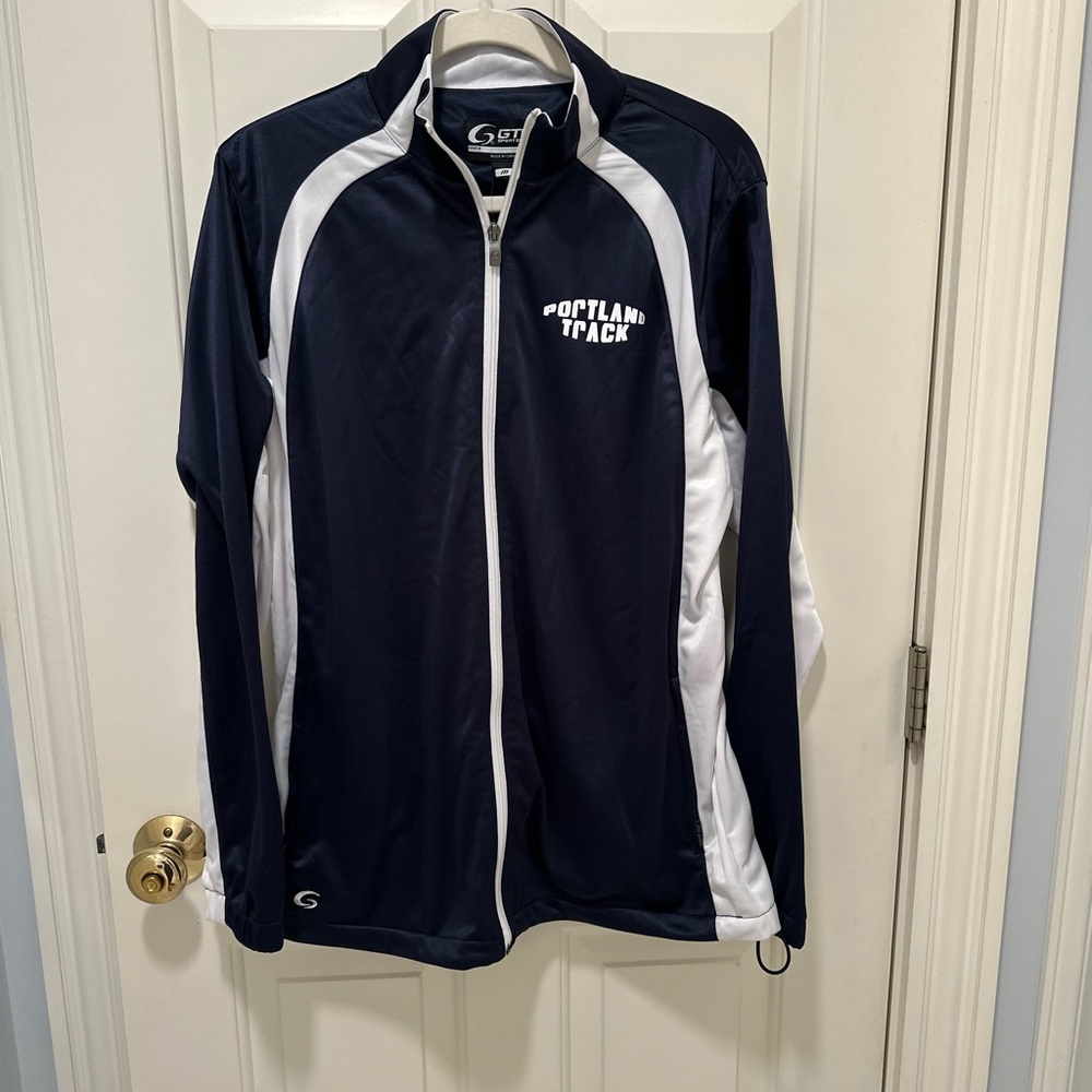 NWOT.  GTM Navy and White Performance Jacket